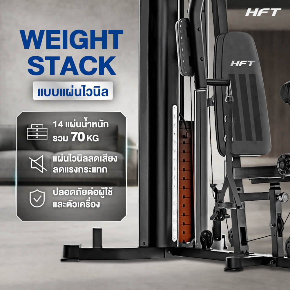 โฮมยิม HOMEFITTOOLS รุ่น HK3 MULTI FUNCTION